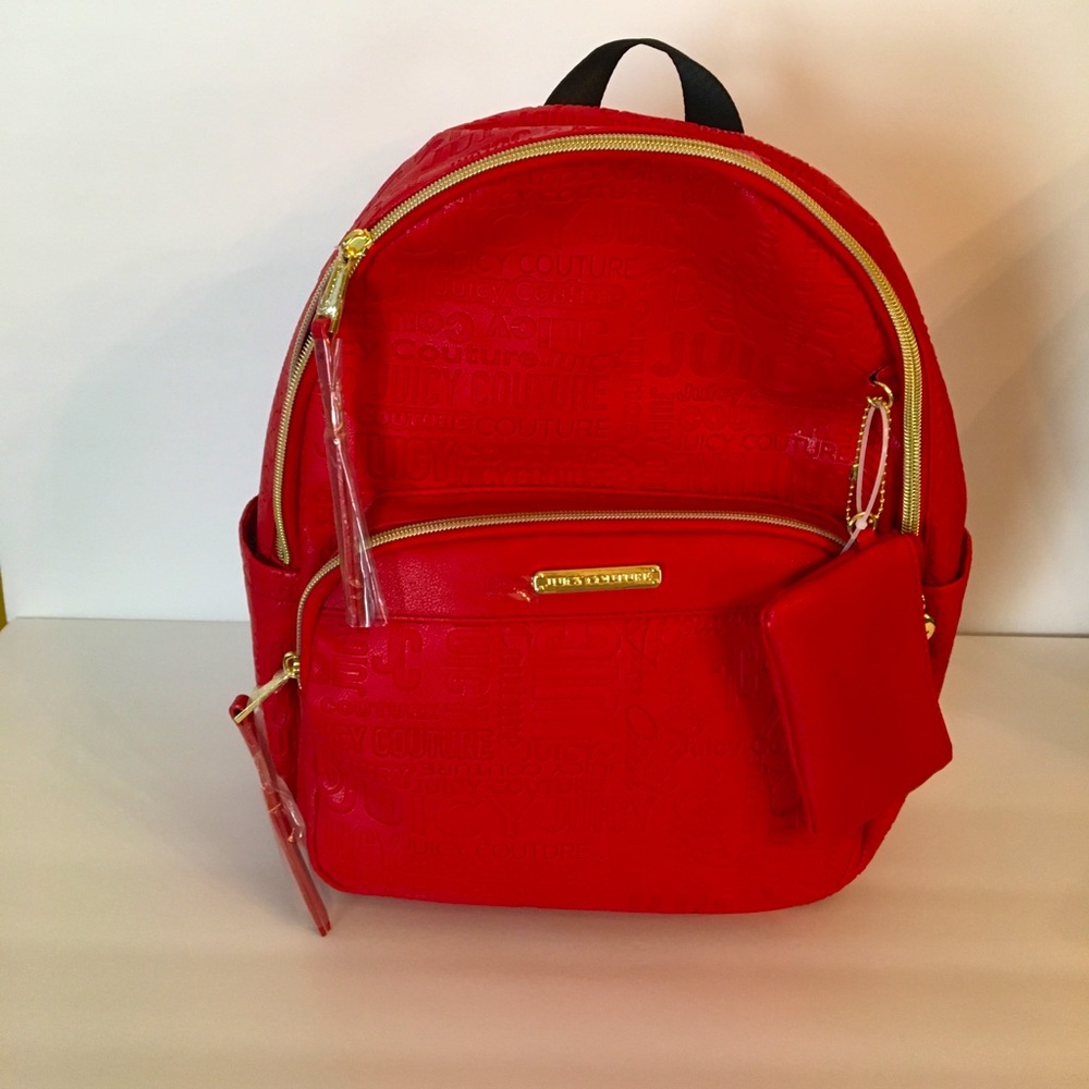 Monogram Juicy Couture backpack purse